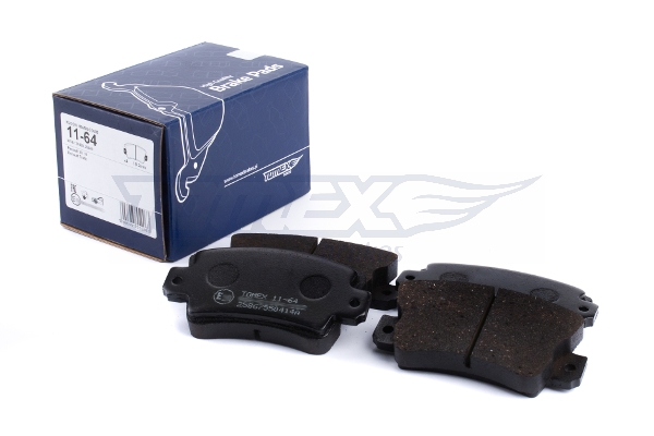Sada brzdových platničiek kotúčovej brzdy TOMEX Brakes